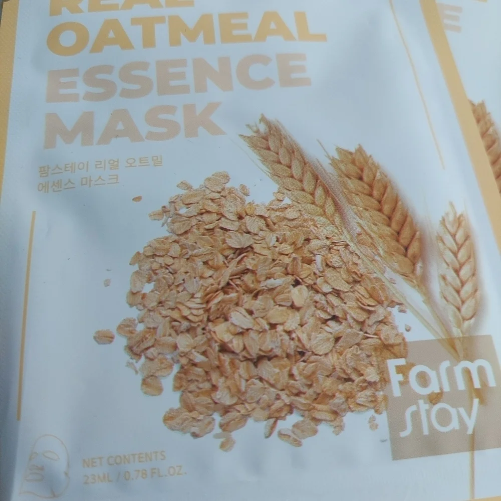 Lot Of 4 Farm Stay Oatmeal Mask Japanese Mask Hydration
